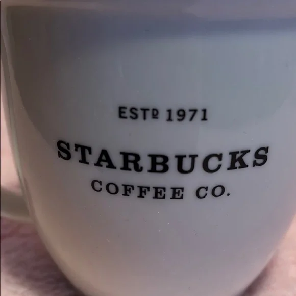 NWOT Starbucks White Coffee Mug - Picture 2 of 6